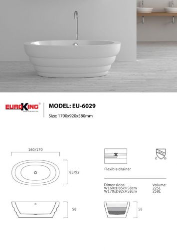 Bồn Tắm Euroking EU-6029