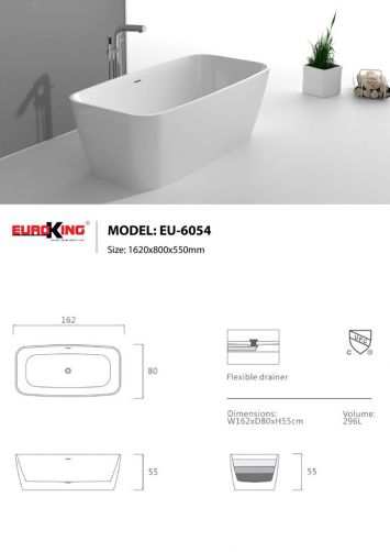 Bồn Tắm Euroking EU-6054