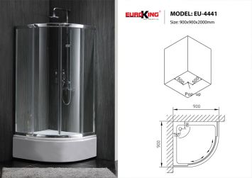 Phòng Tắm Vách Kính Euroking EU-4441