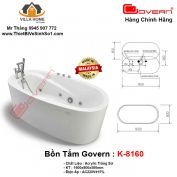 Bồn Tắm Govern K8160