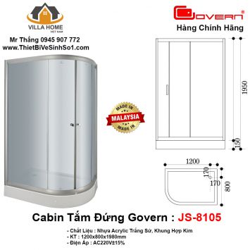 Cabin Tắm Govern JS8105