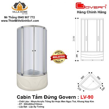 Cabin Tắm Govern LV90