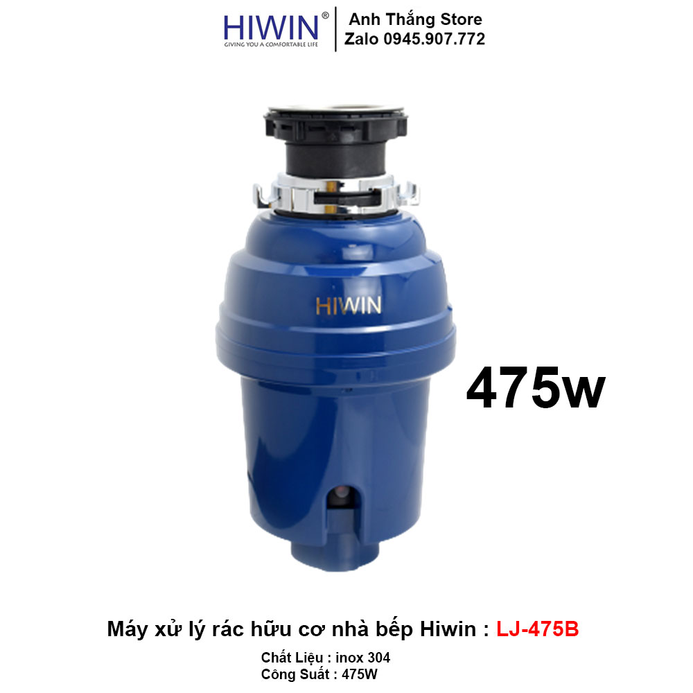 Máy Xử Lý Rác Hữu Cơ Nhà Bếp Hiwin LJ-475B