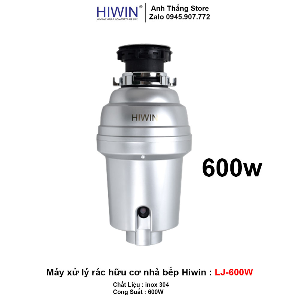 Máy Xử Lý Rác Hữu Cơ Nhà Bếp Hiwin LJ-600W