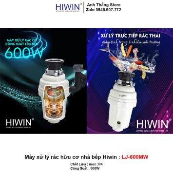 Máy Xử Lý Rác Hữu Cơ Nhà Bếp Hiwin LJ-600MW