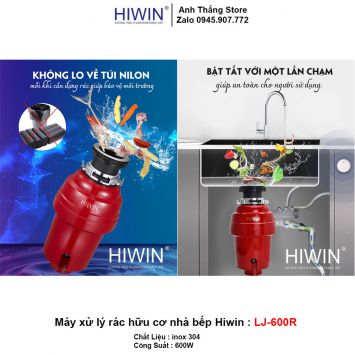 Máy Xử Lý Rác Hữu Cơ Nhà Bếp Hiwin LJ-600R