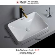 Chậu Lavabo Krasic K1347