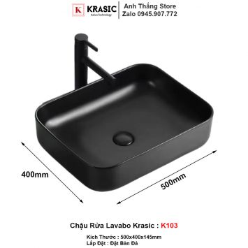 Chậu Lavabo Krasic K103