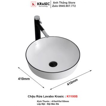 Chậu Lavabo Krasic K1100B