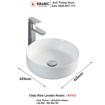 Chậu Lavabo Krasic K1113