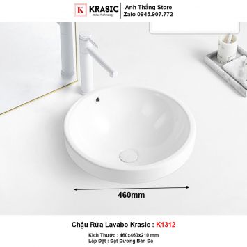 Chậu Lavabo Krasic K1312