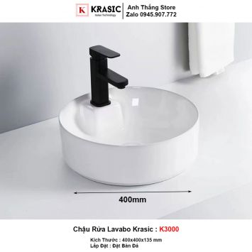 Chậu Lavabo Krasic K3000