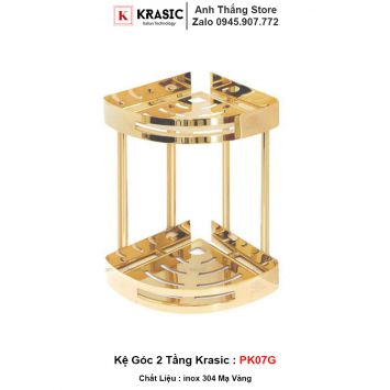 Kệ Góc 2 Tầng Krasic PK07G