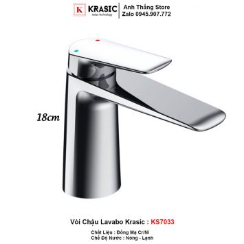 Vòi Lavabo Krasic KS7033