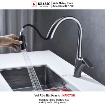 Vòi Chậu Rửa Bát Krasic KF507GR-2