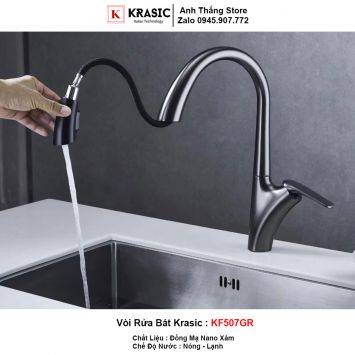 Vòi Chậu Rửa Bát Krasic KF507GR-3