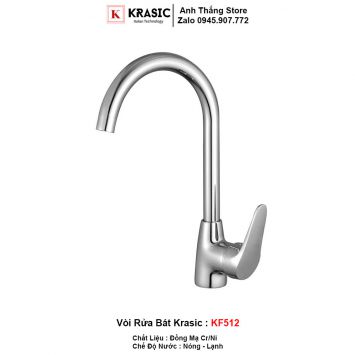 Vòi Chậu Rửa Bát Krasic KF512