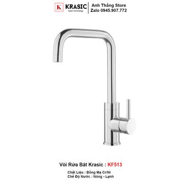 Vòi Chậu Rửa Bát Krasic KF513