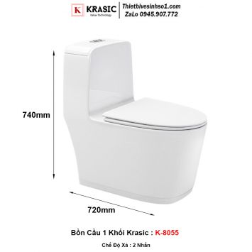 Bồn Cầu Krasic K-8055