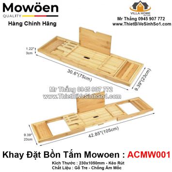 Khay Đặt Bồn Tắm Mowoen ACMW001