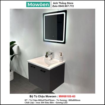 Bộ Tủ Chậu Mowoen MW6810S-60