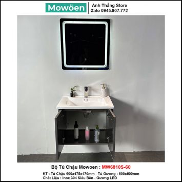 Bộ Tủ Chậu Mowoen MW6810S-60