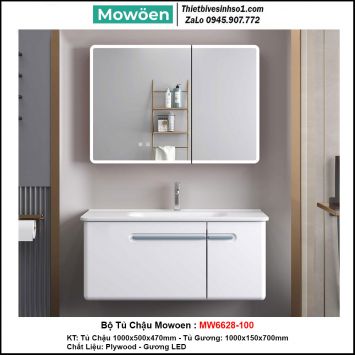 Bộ Tủ Chậu Mowoen MW6628-100