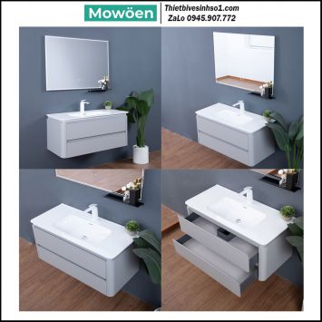 Bộ Tủ Chậu Mowoen MW6632R-100