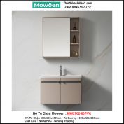 Bộ Tủ Chậu Mowoen MW2702-60PVC