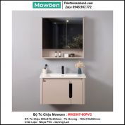 Bộ Tủ Chậu Mowoen MW2807-80PVC