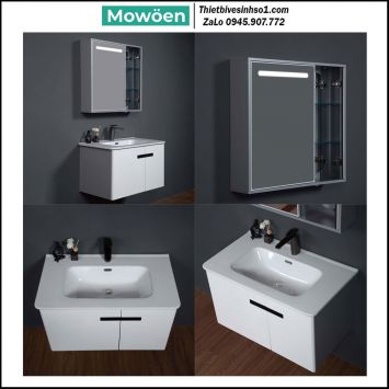 Bộ Tủ Chậu Mowoen MW6616-80