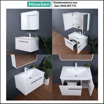 Bộ Tủ Chậu Mowoen MW6628-80