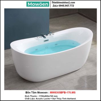 Bồn Tắm Massage Mowoen MW8305BFB-170.MS