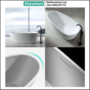 Bồn Tắm Mowoen MW003-Matt White