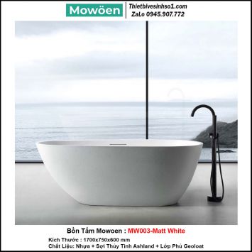 Bồn Tắm Mowoen MW003-Matt White