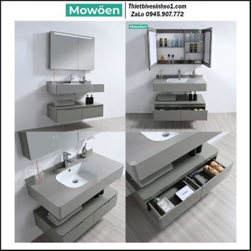 Bộ Tủ Chậu Mowoen MW2826-100