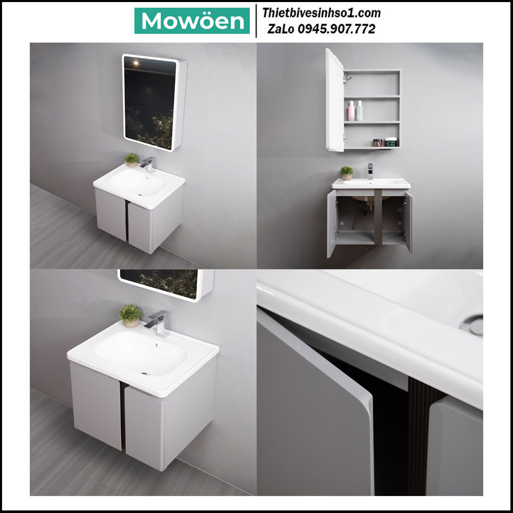 Bộ Tủ Chậu Mowoen MW2705-60 Bộ Tủ Chậu Mowoen MW2705-60