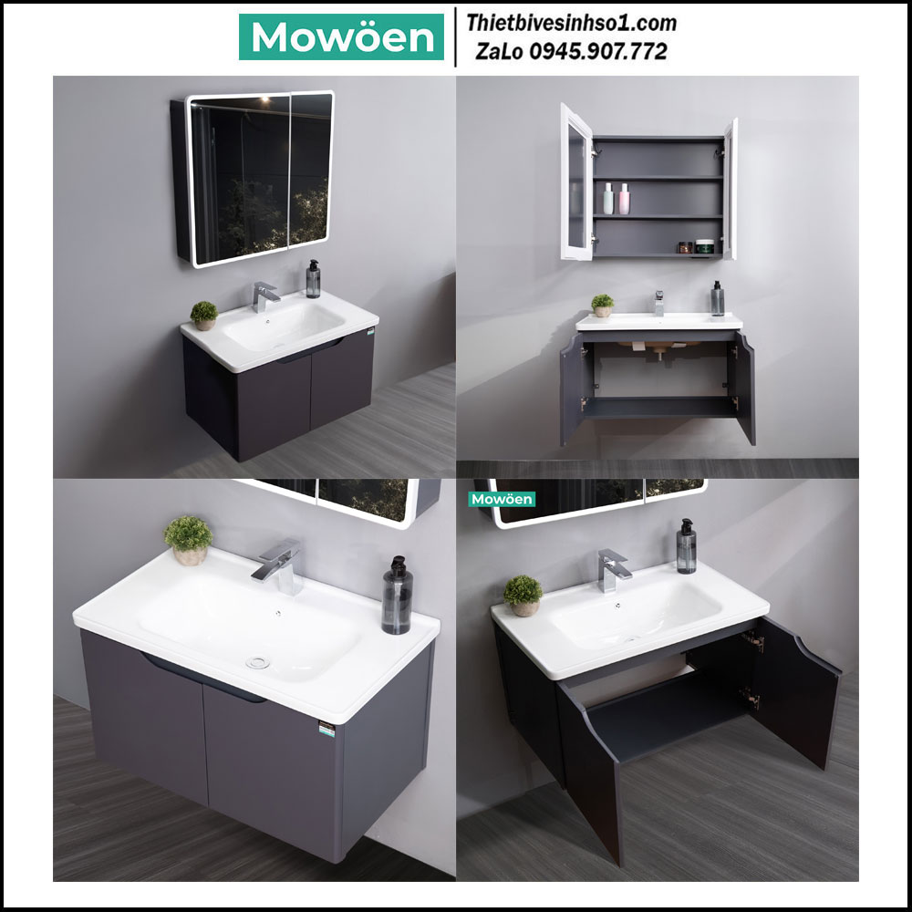 Bộ Tủ Chậu Mowoen MW2706-80 Bộ Tủ Chậu Mowoen MW2706-80