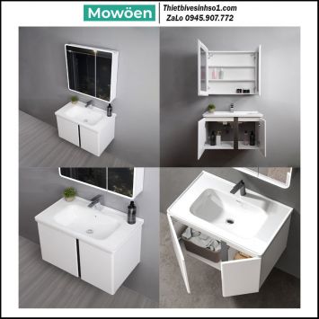 Bộ Tủ Chậu Mowoen MW2703-80