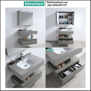 Bộ Tủ Chậu Mowoen MW2826-80