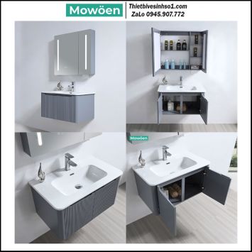 Bộ Tủ Chậu Mowoen MW2828-80