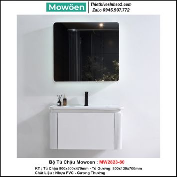 Bộ Tủ Chậu Mowoen MW2823-80