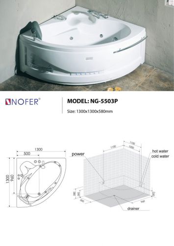 Bồn Tắm Massage Nofer NG-5503P