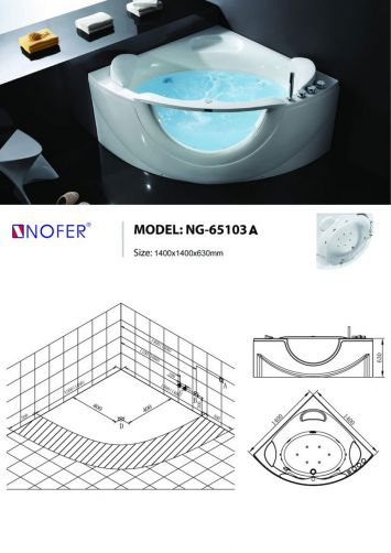 Bồn Tắm Massage Nofer NG-65103A
