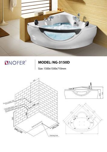 Bồn Tắm Massage Nofer NG-3150D