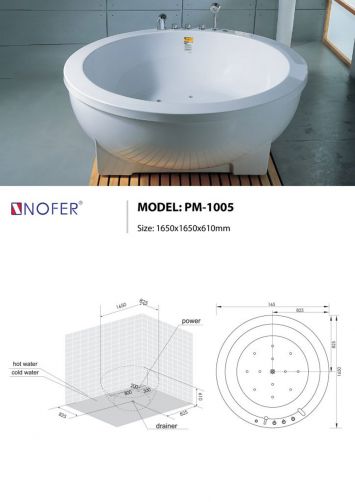 Bồn Tắm Massage Nofer PM-1005