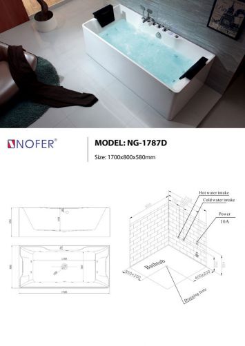 Bồn Tắm Massage Nofer NG-1787D