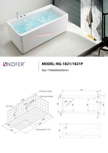 Bồn Tắm Massage Nofer NG-1821