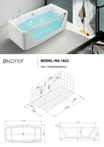 Bồn Tắm Massage Nofer NG-1822