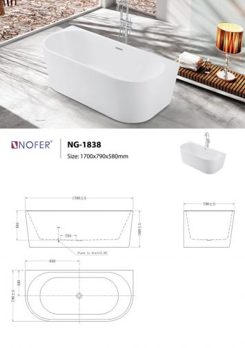 Bồn Tắm NOFER NG1838-PLUS